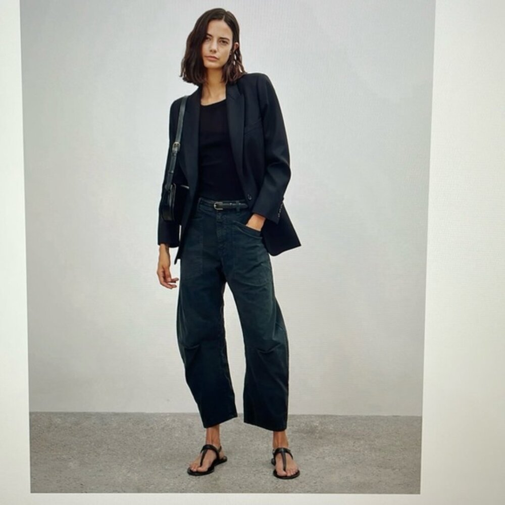 Nili Lotan Shon Pants - Carbon, Size 2